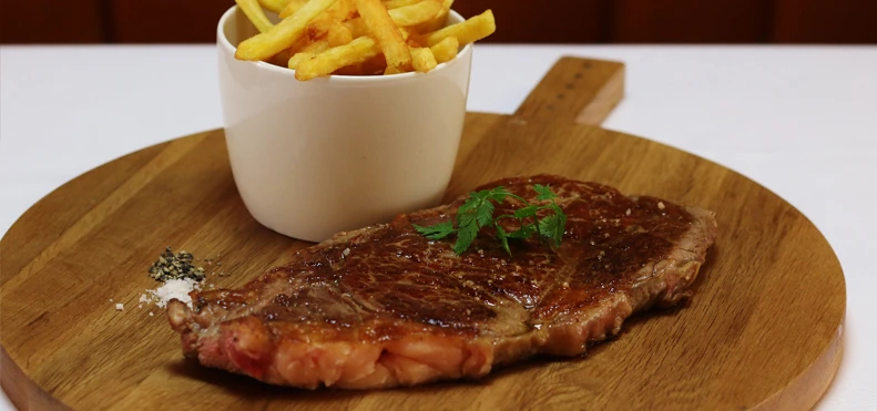 Steaks menu